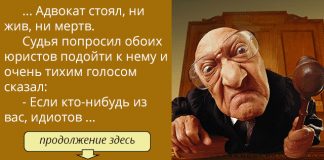 На судебном заседании старушке задали вопрос. От ответа судья полез под стол!