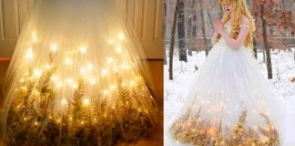 18-летняя девушка шьет необычные платья, от которых невозможно оторвать взгляд