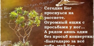 Нереально красивое стихотворение: «Сегодня Бог проснулся на рассвете»