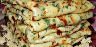 Сырные вкусные блинчики