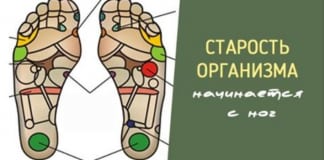 Организм человека начинает стареть с ног! Узнайте почему