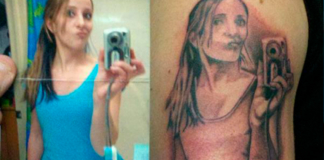 Ужасные татуировки, о которых их владельцы точно пожалеют