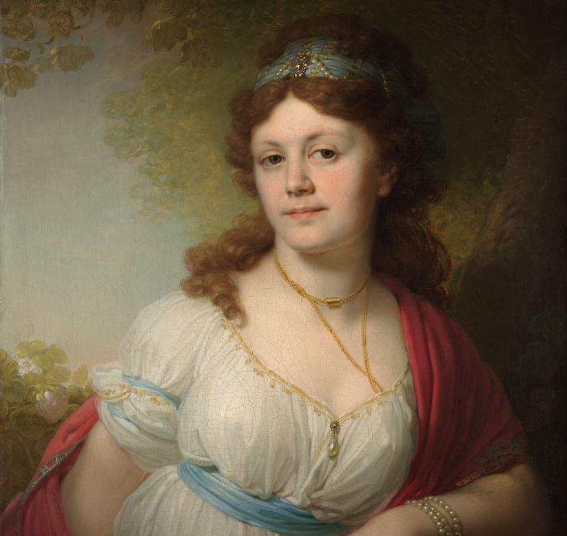 Портрет Елизаветы Темкиной. Художник В. Боровиковский. Фото из открытых источников