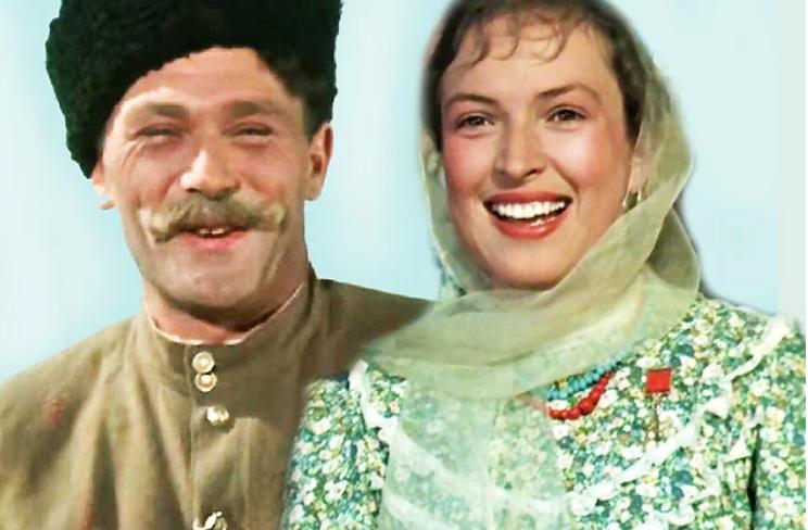 Кадр из фильма "Кубанские казаки"