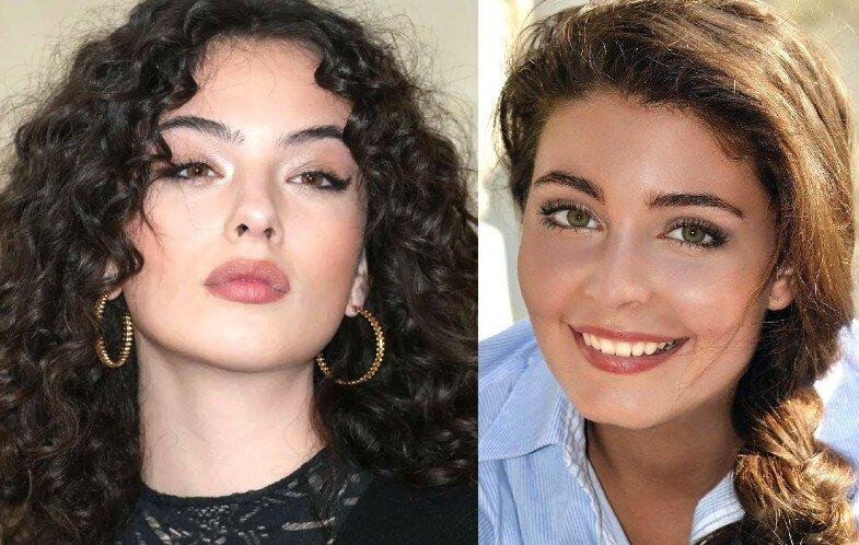 на фото слева Дева Кассель, справа Мария Козакова