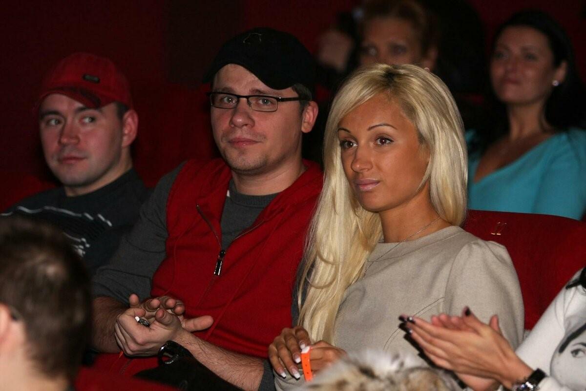 С первой супругой Юлией Харламовой (Лещенко).