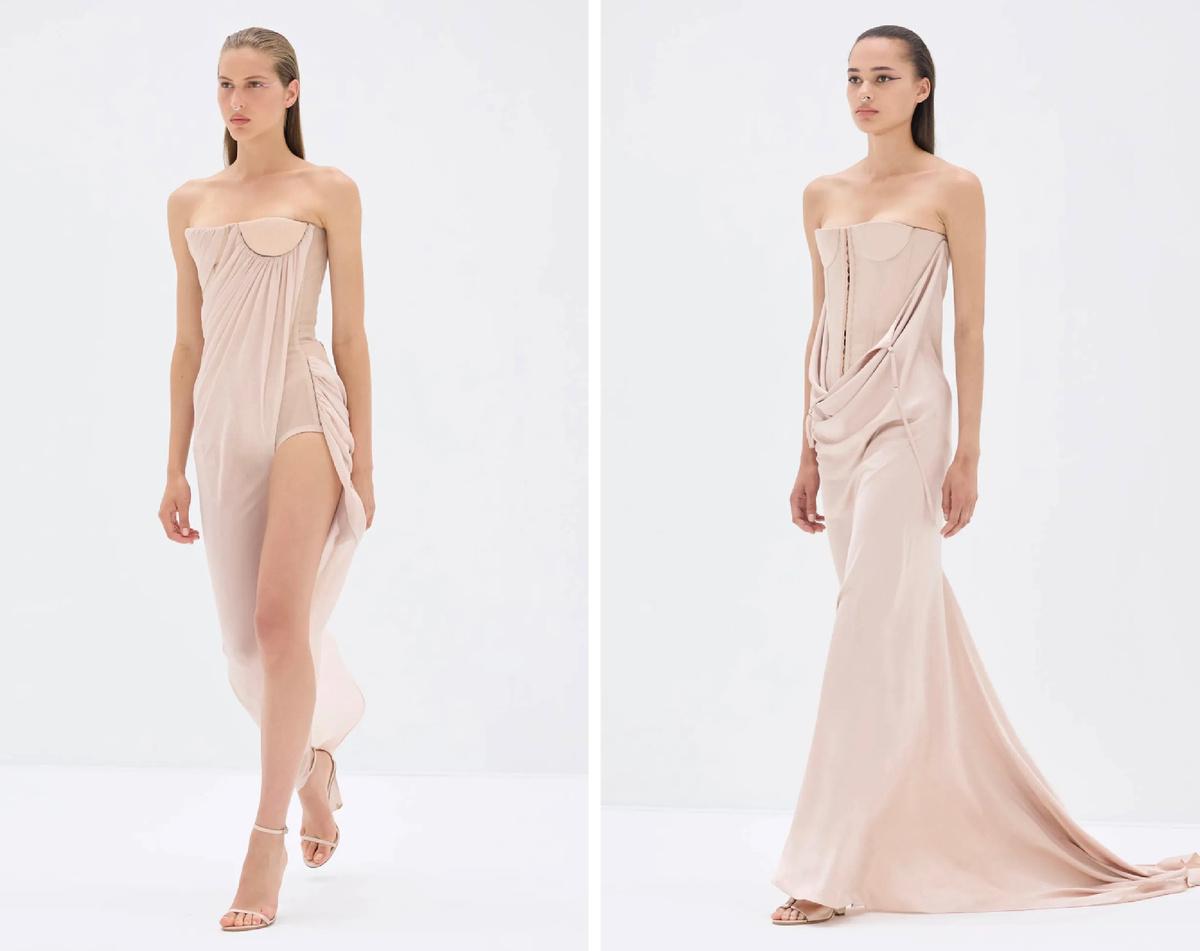 Неделя моды в Париже настоящее искусство, в этом сезоне мы увидели роскошные сверкающие образы от Schiaparelli, лаконичные образы Dior, погрузились в историю с показом Chanel, побывали в цветущем саду-17