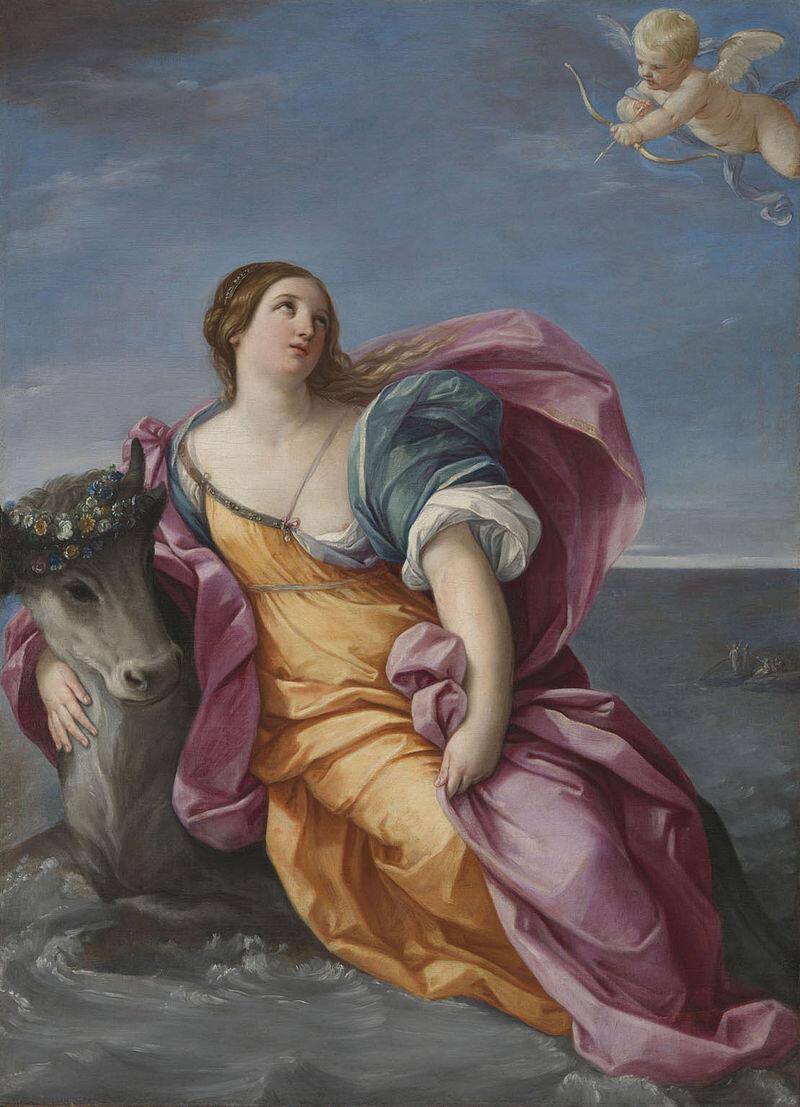 "Похищение Европы", Гвидо Рени, 1637–1639.