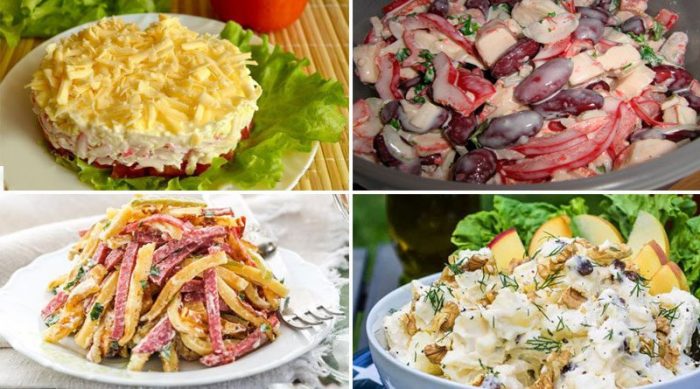 Классная подборка 10 лучших салатов – готовятся быстро и легко!