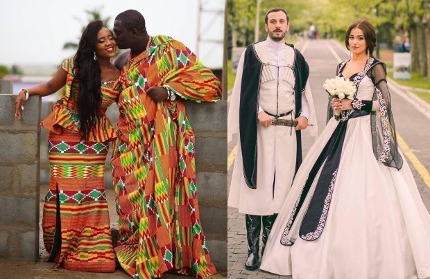 17 восхитительно красивых свадебных костюмов - в какой одежде сочетаются браком в разных странах?