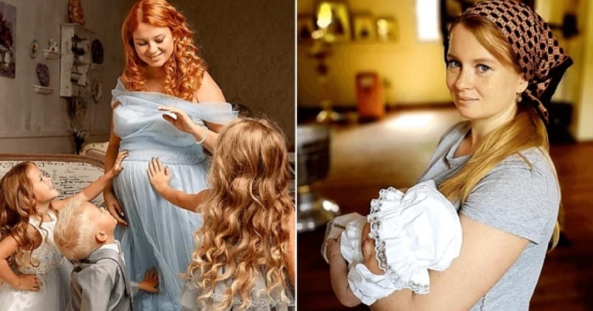 Актриса Екатерина Копанова в 35 лет стала многодетной мамой 4 детей: как выглядит ее муж и дети