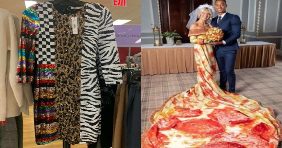 Безвкусица и нелепость: 10+ фото платьев, которые развеселили интернет