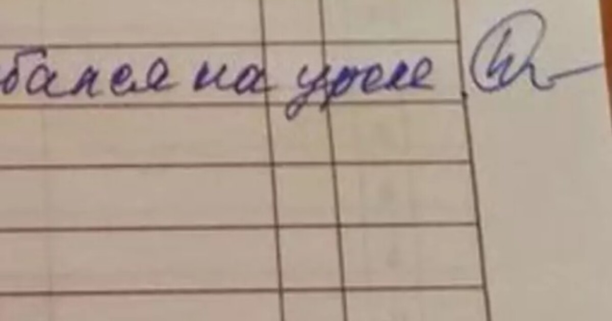 12 смешных замечаний в школьных дневниках