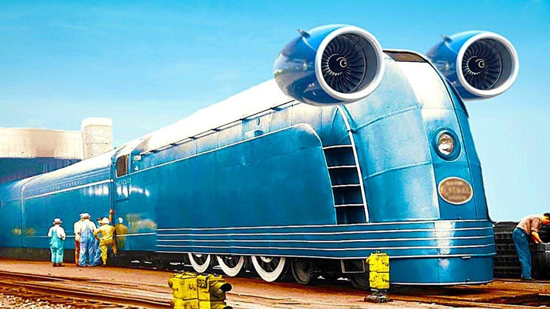 10 самых странных и причудливых поездов в истории
