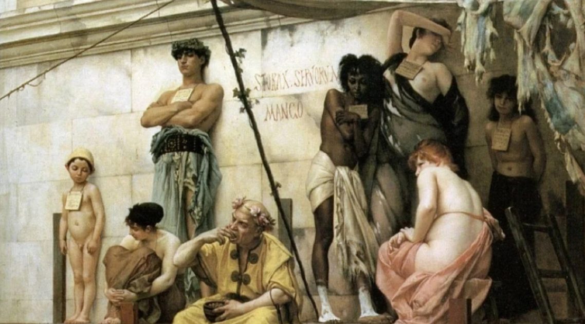 5 вещей, которые нельзя было делать с рабами в Древнем Риме