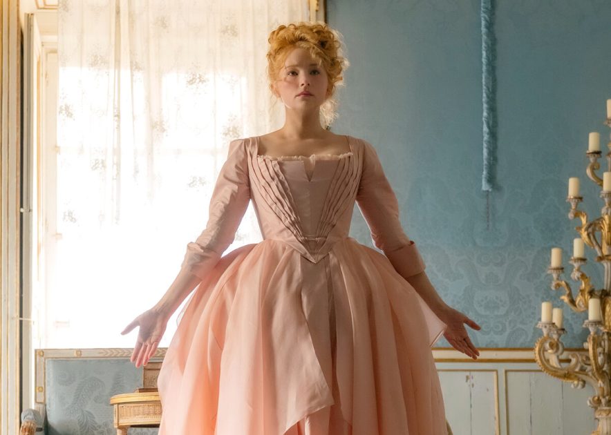 Она не может сесть