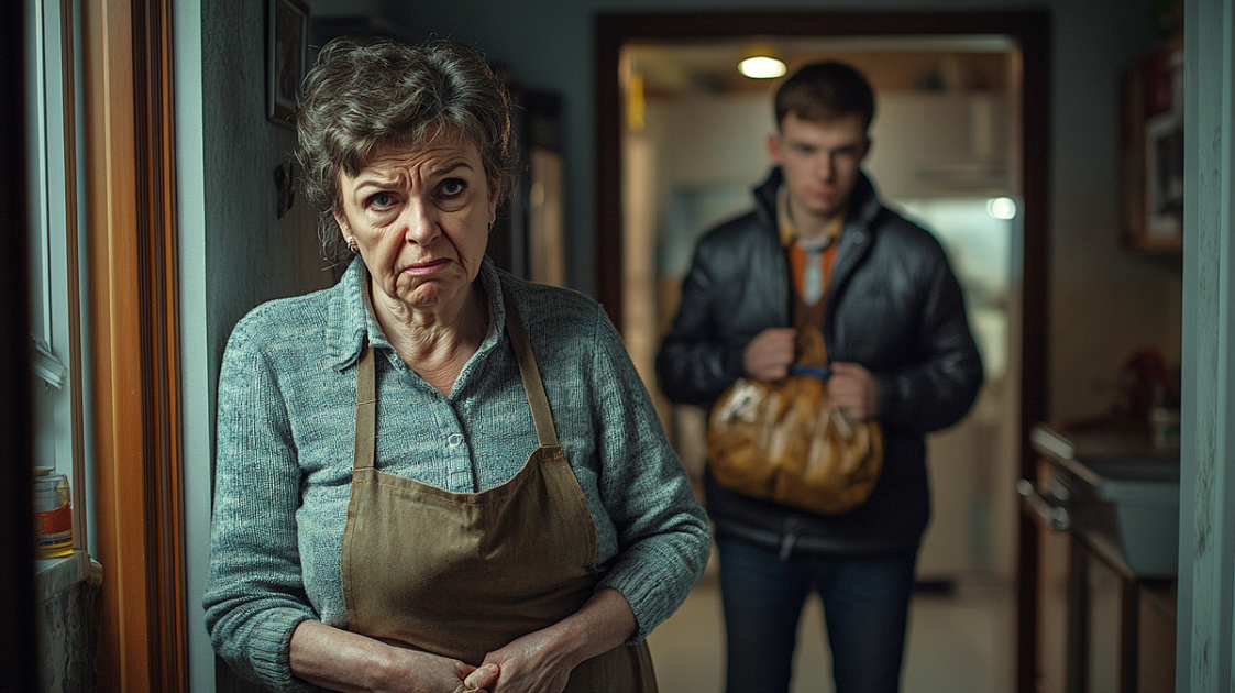 Муж вернулся как раз вовремя