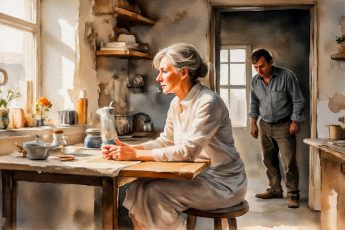 — Ошибка — это когда чашку разбил! А это... это предательство, Лёня. Ты предал не только меня. Ты предал нас. Нашу жизнь, наше прошлое