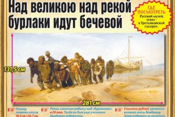 Что не так с "Бурлаками на Волге" И. Репина: интересные детали
