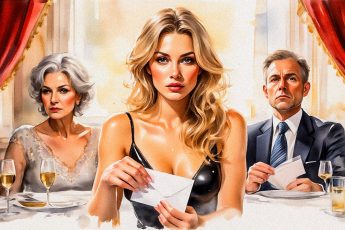 — Что ты задумала? Зачем угрожаешь маме?