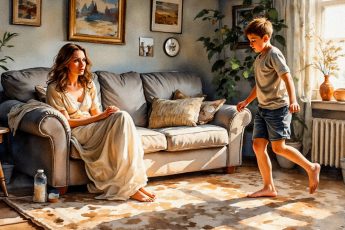 - Может хватит названивать по вечерам и узнавать о сыночке? Идите к нему на работу и узнавайте, что он там делает