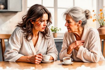 — Так, я решила, что буду жить с вами! — заявила Ирина Олеговна, комкая в руке носовой платок, появившийся словно из ниоткуда.