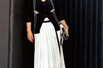 10 образов, в которых полные женщины за 50 выглядят стильными и стройными