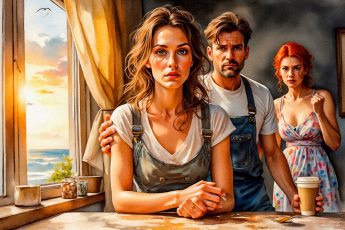 — Значит так? Родную сестру на улицу? Хорошо, я всё поняла. Пойдём, Артём. Не будем мешать счастливой семье