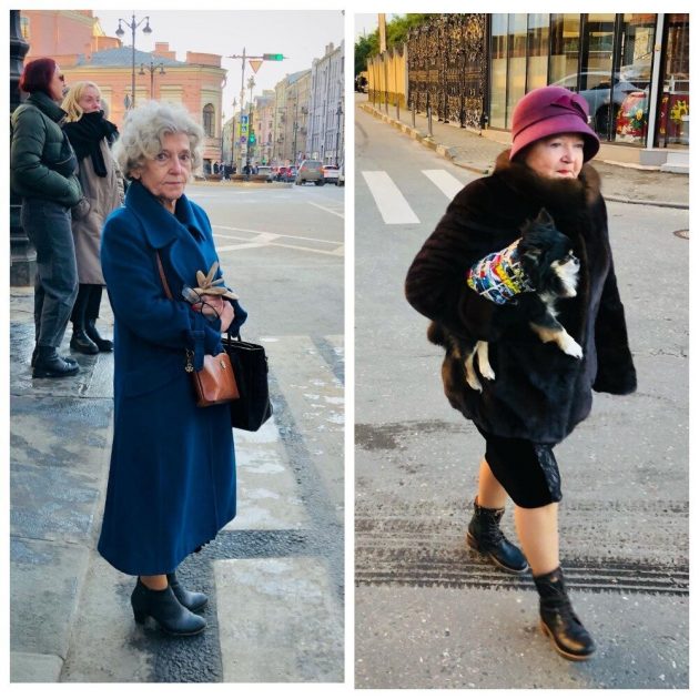 Стиль русских пенсионерок на улицах города: где хорошо, а где могло быть лучше