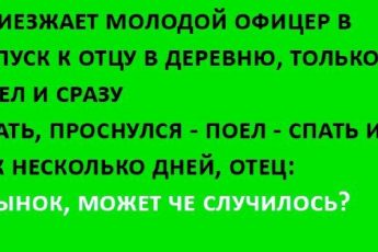 Ночь, тишина, звезды. Отец выходит на крыльцо, закуривает.