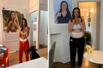 Женщина пародирует фото знаменитостей в социальных сетях и это правда очень смешно: 15 снимков