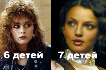 Как выглядят многодетные актёры и актрисы, у которых 5, 6 и более детей