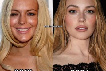 Линдси Лохан 12 лет назад и сейчас - мнение стилиста