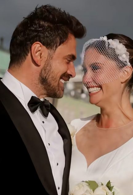 Свадьба Агаты Муцениеце с Петром Дрангой